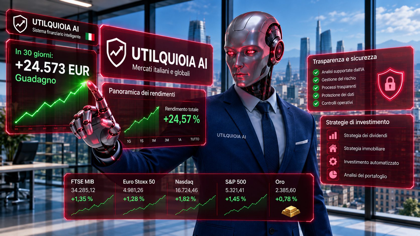 Utilquio IA piattaforma